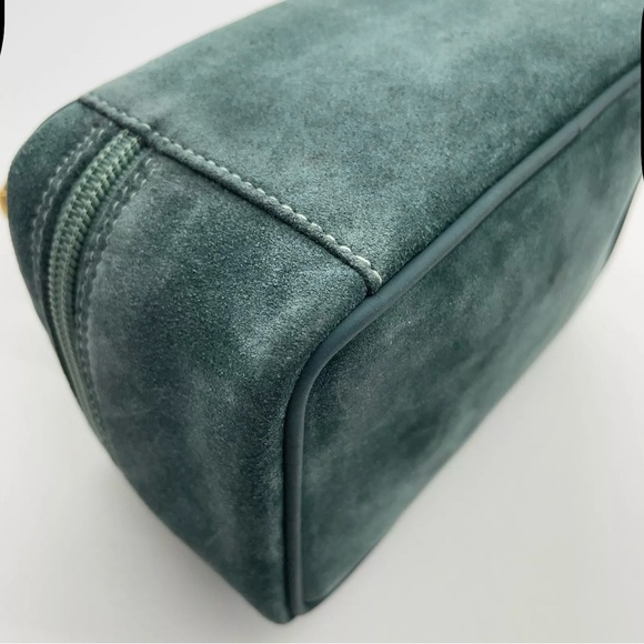 GUCCI HORSEBIT SUEDE VANITY COSMETIC BAG AUTHENTIC - Picture 6 of 15